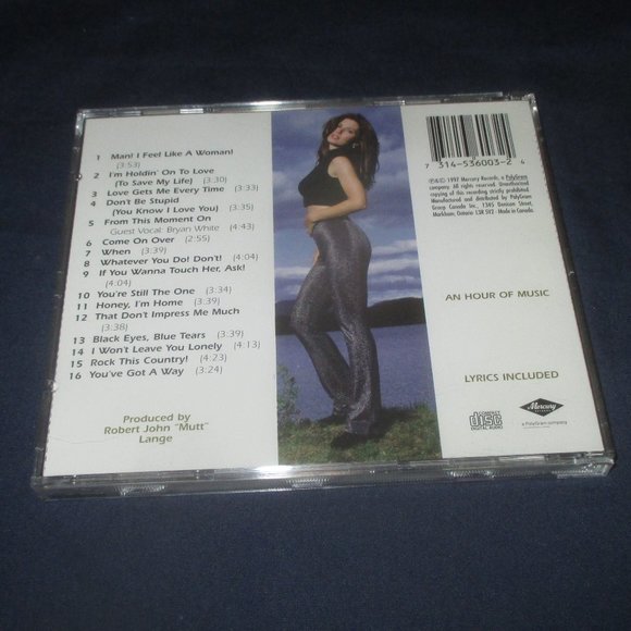Shania Twain - Come On Over (CD, Polygram Records, 1997) - Picture 3 of 3